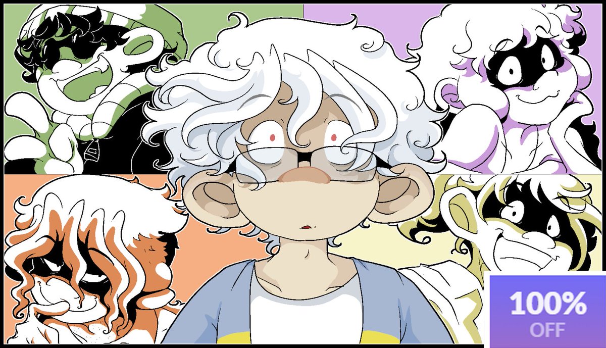 Hey! Did you know all my games are 100% off for the holiday season*? Own 4.5 years of my life and over 35 hours of everything from overwrought queer horror-drama to asexual Christmas fluff and even gay vampires all for the price of $0!!

justacarrot.itch.io

*100% off of $0