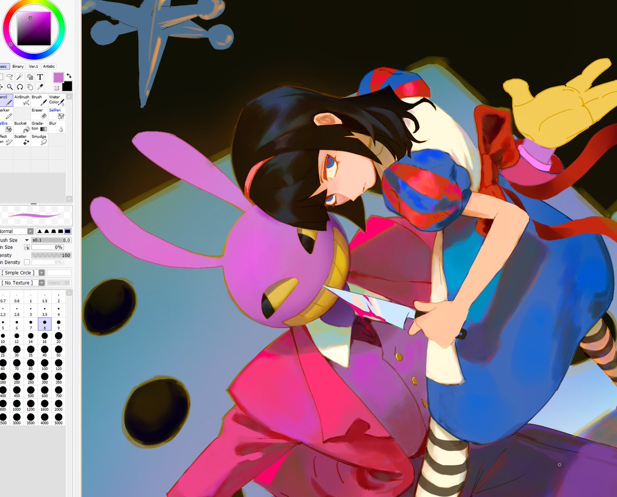 The Amazing Digital... Madness, wip. #TADC #funnybunny