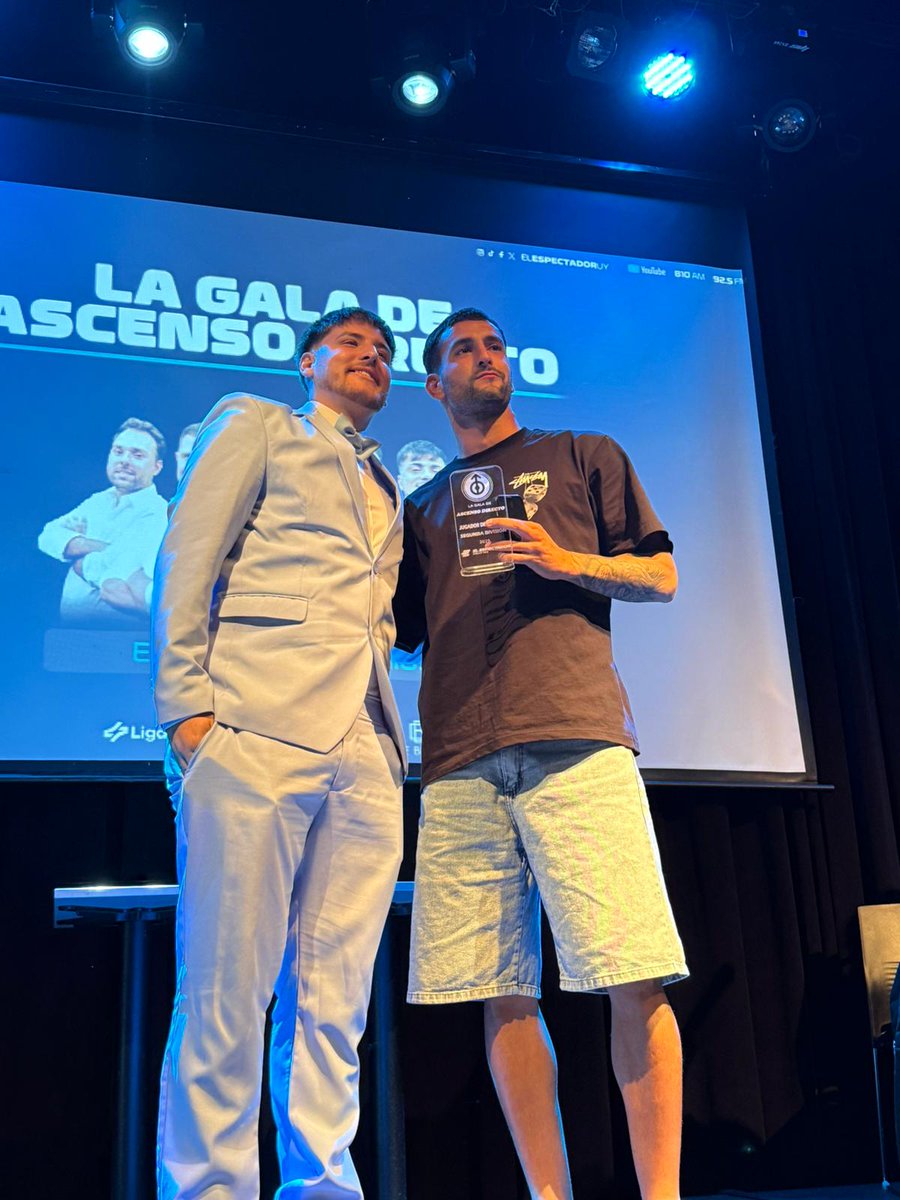DirectoAscenso's tweet photo. 🏅 | Bruno Serrón es el ganador de la mención a Jugador del Público, por votación de la gente en nuestras redes sociales

#LaGalaDeAscensoDirecto por 𝐄𝐥 𝐄𝐬𝐩𝐞𝐜𝐭𝐚𝐝𝐨𝐫 𝐃𝐞𝐩𝐨𝐫𝐭𝐞𝐬

📻 810 AM · 92.5 FM
▶️https://t.co/axNBUfGbf7 https://t.co/136DKThcGN