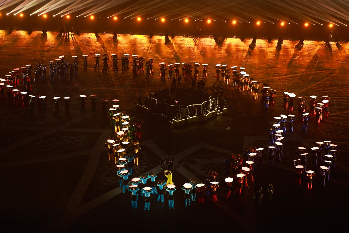 brfootball's tweet image. AFCON opening ceremony was next level 🎇