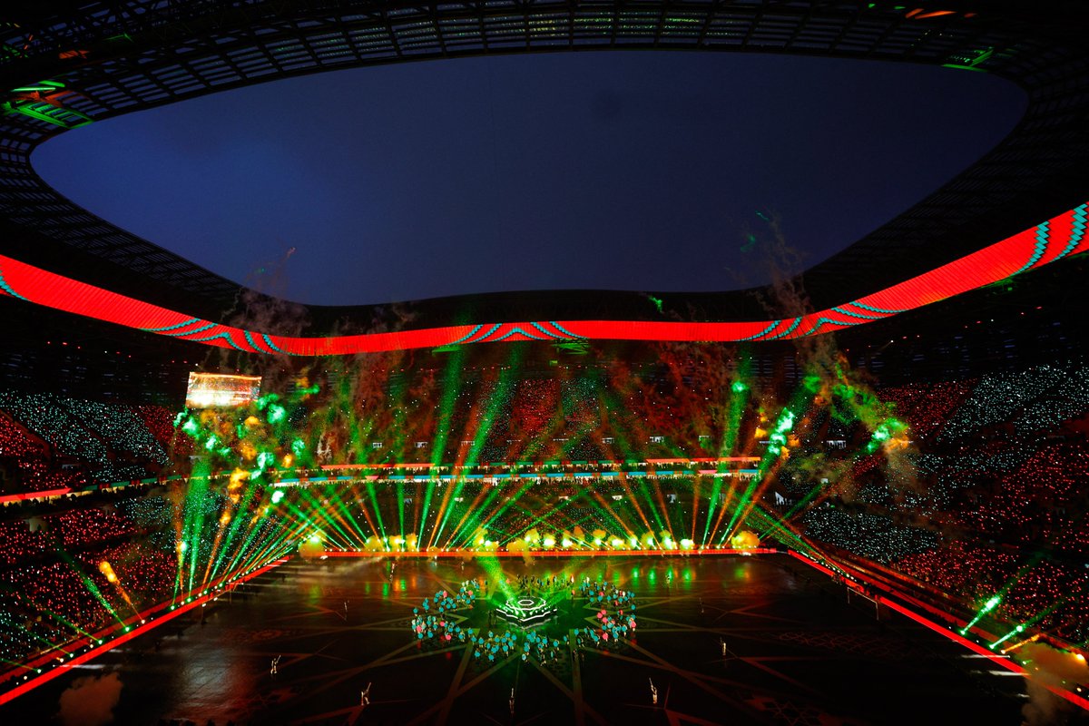 brfootball's tweet image. AFCON opening ceremony was next level 🎇