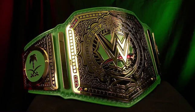 Asi es como debió verse el Campeonato Universal, en lugar de ser un recolor del WWE Championship

Que título más bonito, tráiganlo de vuelta