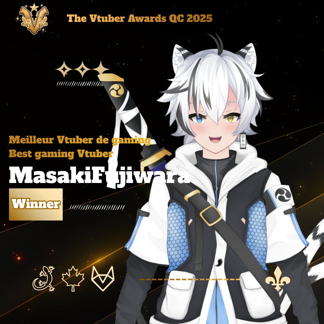 FR: Il vous à divertie avec ses nombreux jeux cette année, notre gagnant <a href="/masakifujiwa_ch/">Masaki Fujiwara 🐯🍁</a> 
EN: He entertained you with his many games this year, our winner <a href="/masakifujiwa_ch/">Masaki Fujiwara 🐯🍁</a>