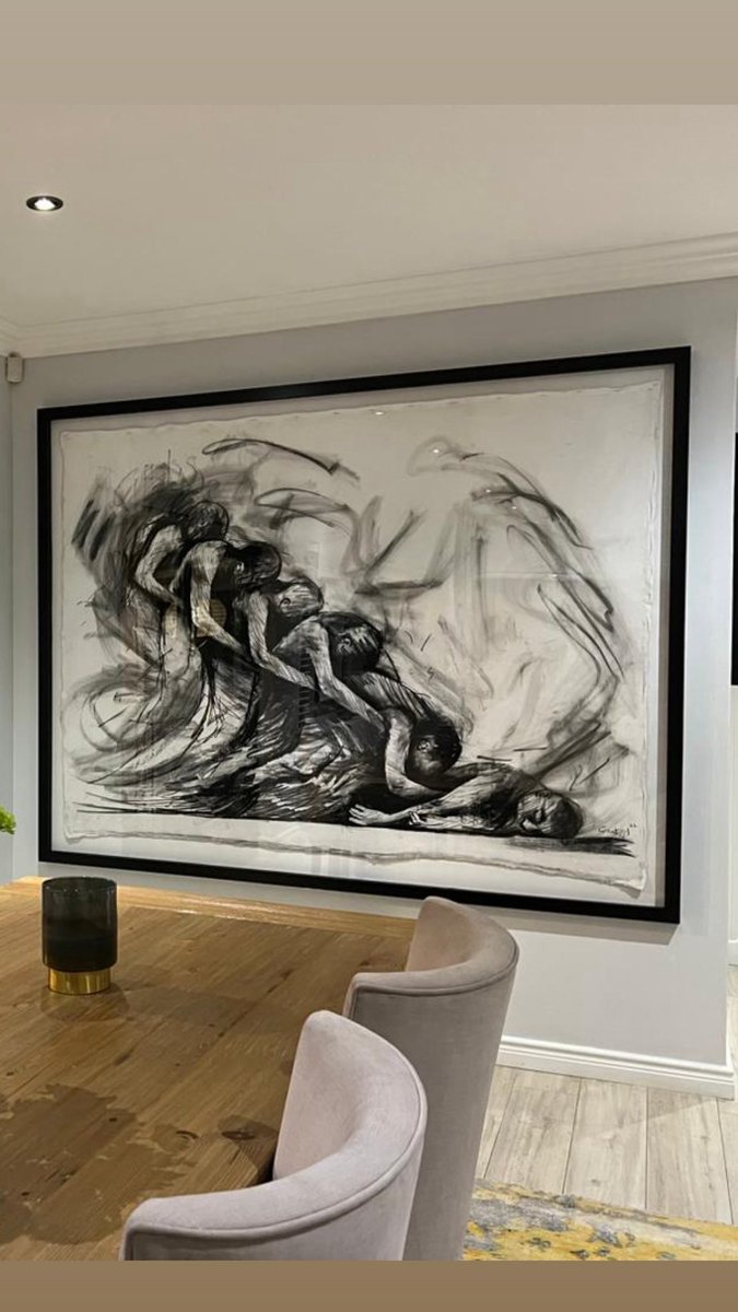 Mystery, 2022
Charcoal on canvas