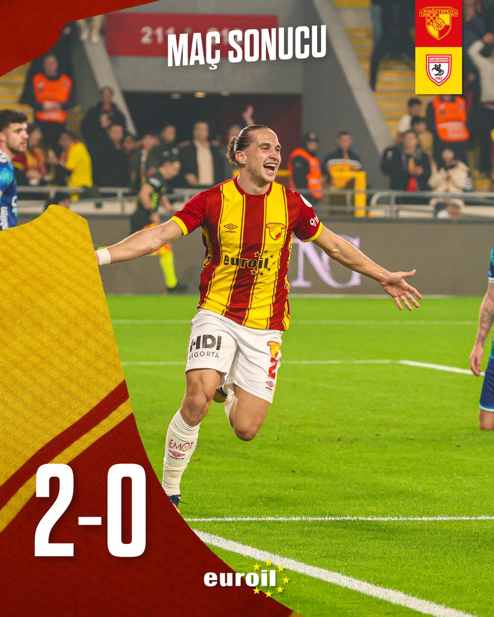 2025’e evimizde 3 puanla veda ediyoruz! 💛❤️

#Göztepe