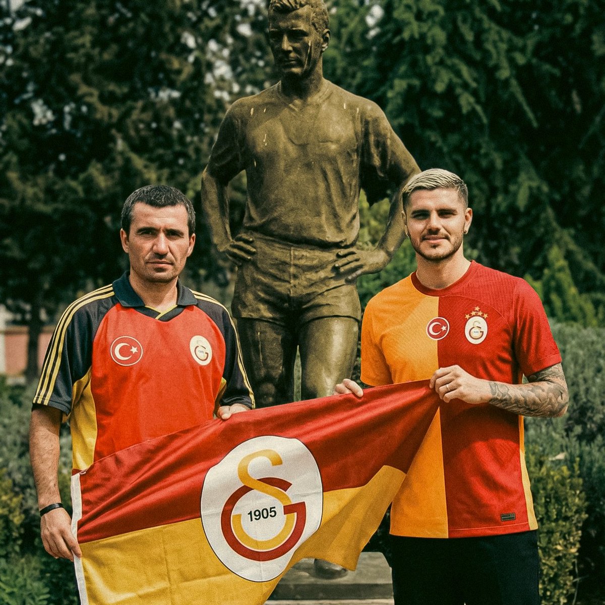 Mauro Icardi, Hagi'yi geçerek Galatasaray tarihinde en fazla Süper Lig golü atan yabancı oyuncu oldu.