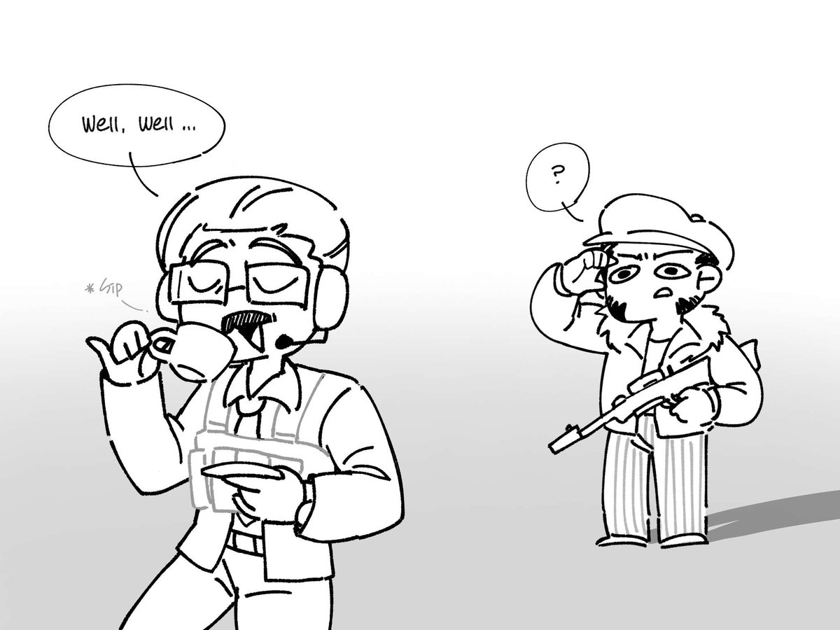 Every Warden play ever be like :
#RainbowSixSiege #r6siege #R6S #R6SX #R6community #Warden #Glaz