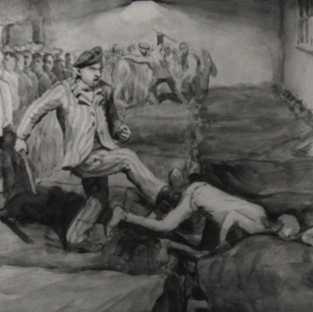 PODCAST | Functionary prisoners at Auschwitz

n the German concentration camps, including Auschwitz, there was a group of so-called ‘functionary’ prisoners, responsible for supervising other prisoners. They were mainly in charge of supervising the work units, keeping order in the