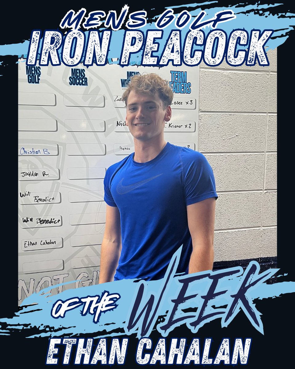 UIUStrength's tweet image. Ethan Cahalan Men’s Golf Iron Peacock for week 7
Consistent focus. Steady execution. Earned it through the details.
#ironpeacock #simplethingssavagelywell