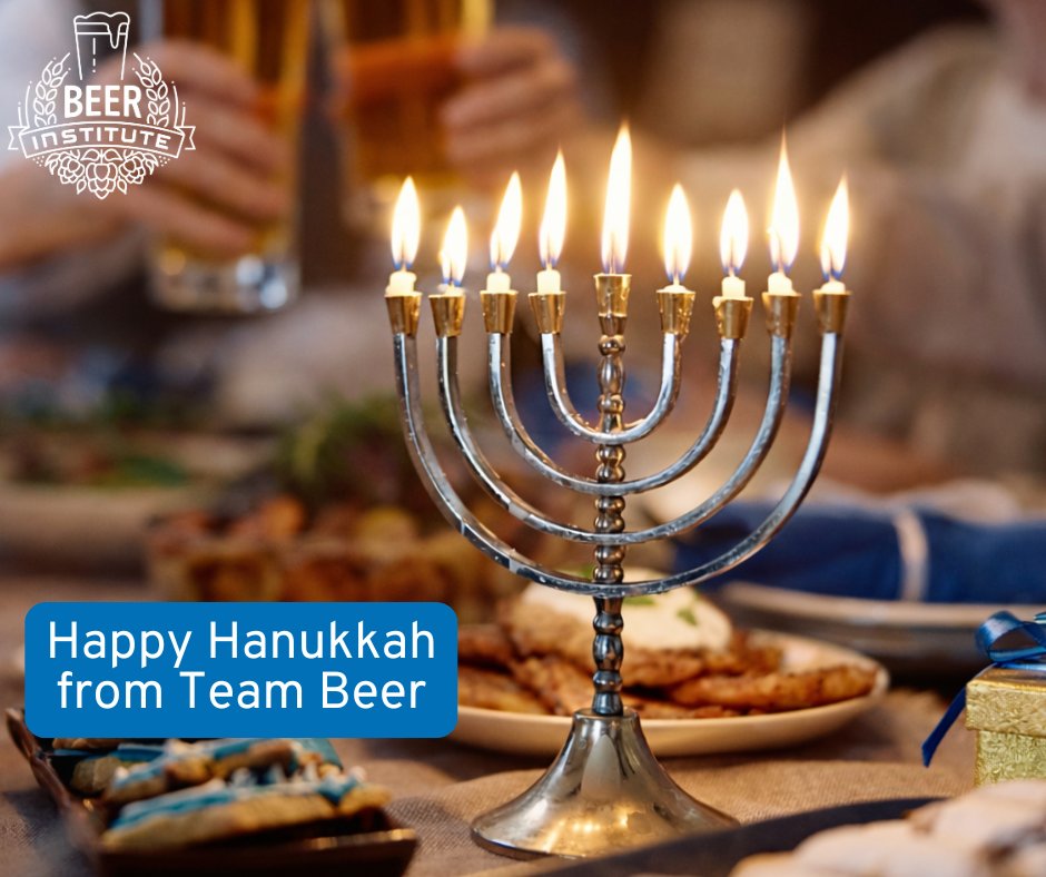 beerinstitute's tweet image. Happy Hannukah from Team Beer!