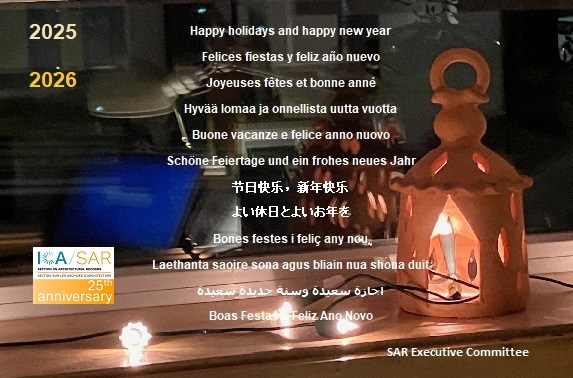 ICA-Section on Architectural Records (@ica_sar) on Twitter photo 