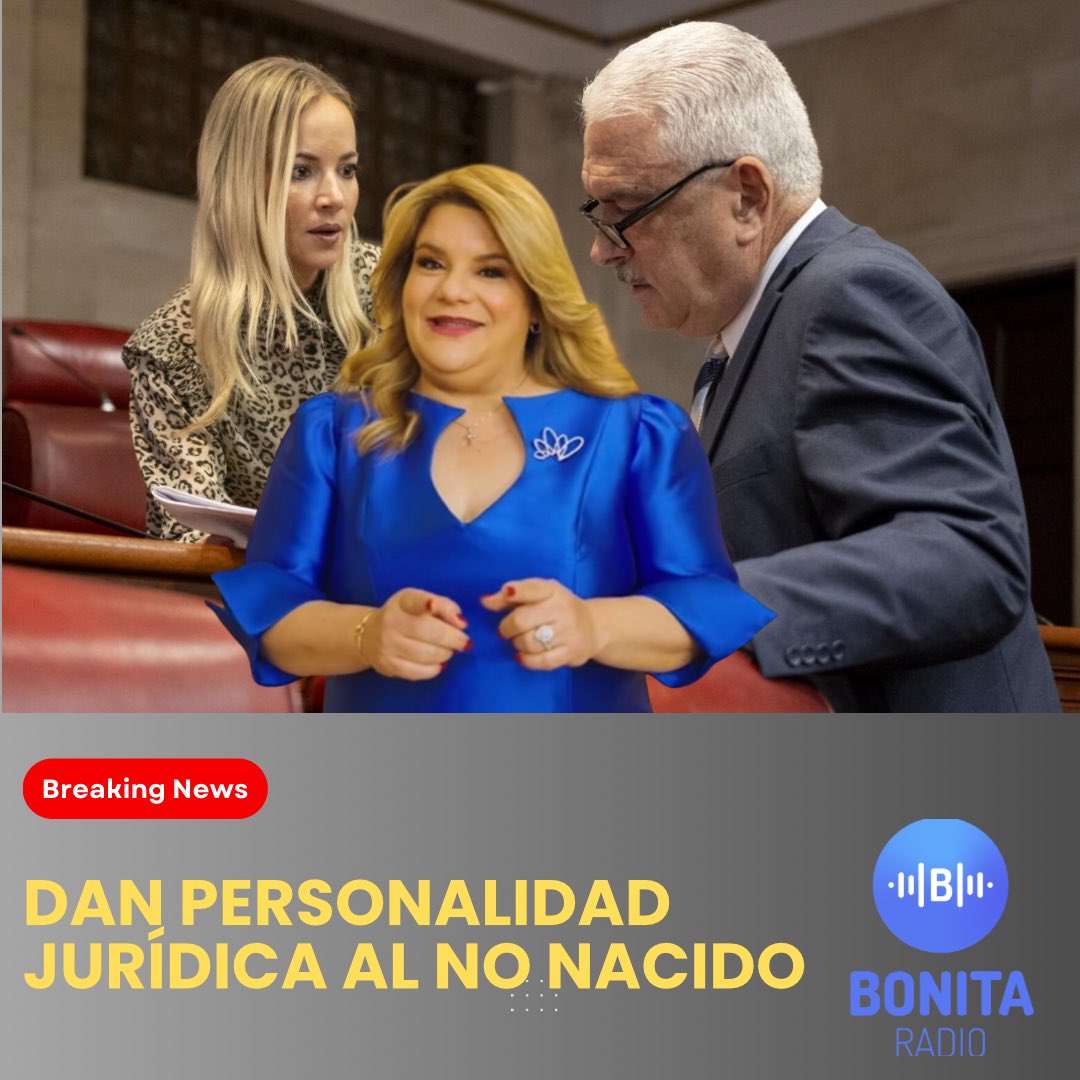 Bonita_Radio's tweet image. La gobernadora @Jenniffer convirtió en Ley el proyecto 504 que reconoce la personalidad jurídica del no nacido a pesar de las consecuencias que tiene en mujeres gestantes. 

Entre abogados y profesionales de la salud advirtieron que, por ejemplo,  “bajo esta propuesta legislativa…