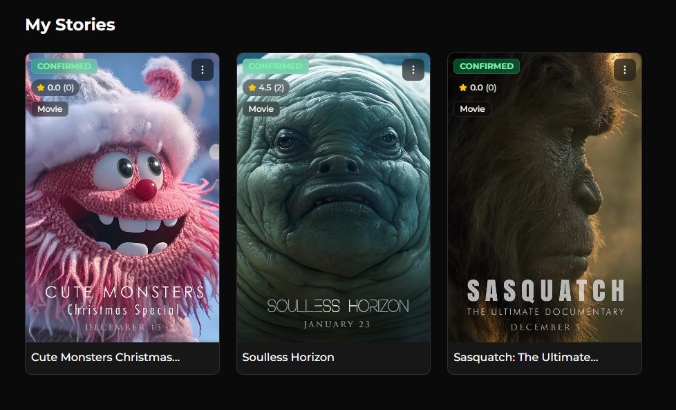 TalesBox is home to AI-powered films and series, where storytellers create, audiences discover, and digital actors thrive. #Veo3 #klingai #Sora #Runway #hailuoai 
talesbox.co.uk