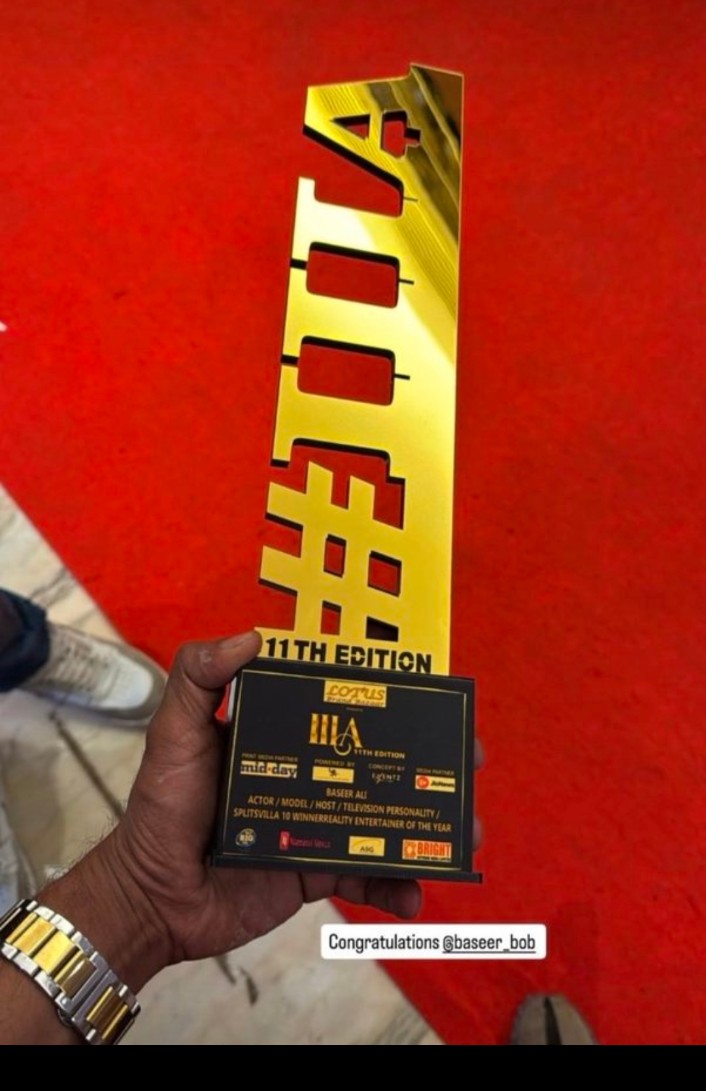 Shahzad43218695's tweet photo. Congratulations to #BaseerAli for winning #IIIA award 🫶💪
#BiggBoss19 ll #Bahana ll #BaseerSquad ll @Baseer_Bob https://t.co/8XYgHu9HZL