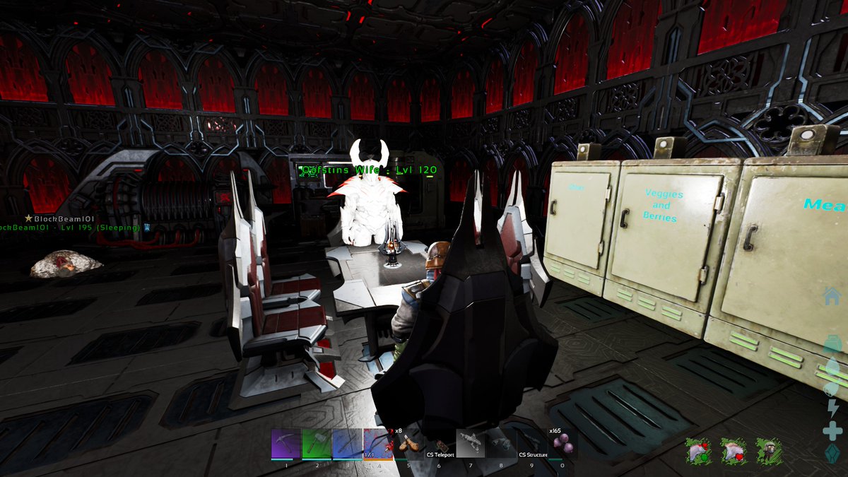 I found a massive issue with Lost Colony, my THRALL WIFE refuses to take a seat at the dining table with me. Does she not love me? Wildcard please fix :(
#survivetheark