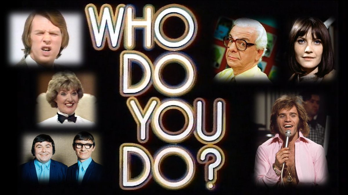 TalkingPicsTV's tweet photo. ⭐ #DustinGee #DaileyAndWayne and #AdamDaye join #FreddieStarr #PeterGoodwright for impressions, comedy and song from the 70s in:
Premiere: WHO DO YOU DO? (1972) 9:10pm #TPTVsubtitles https://t.co/FCGMzb0oJB