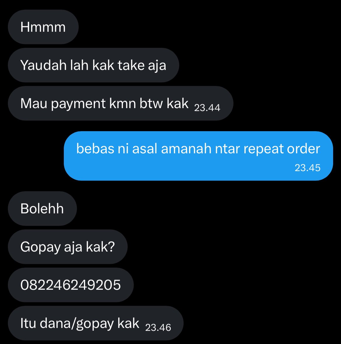 ruocas's tweet image. Warning Scammer

di Jual Beli Fish It

082246249205 spay/dana/gopay

(bantu kasih nama kontak ini sebagai penipu ya guys)

Jadi ceritanya gua mau beli ikan, tapi di scam, ternyata dia scammer udah lama di sini ya