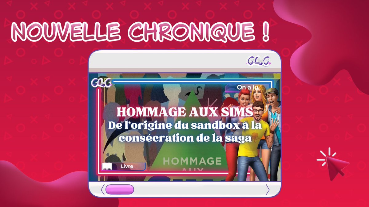 GeeksByGirls's tweet photo. On a lu le #Livre #HommageauxSims chez @YnnisEditions ! 
Un livre passionné qui retrace toute la chronologie de la saga, porté par la plume de #PhilippeVallotti 🥰

Notre avis 👉🏻https://t.co/Euz6mNDqsk

❤ @Harley_JB2 #Review #Geek #Gaming #Lecture #Sims4 #Sims #GBG https://t.co/llx8zlXDwN