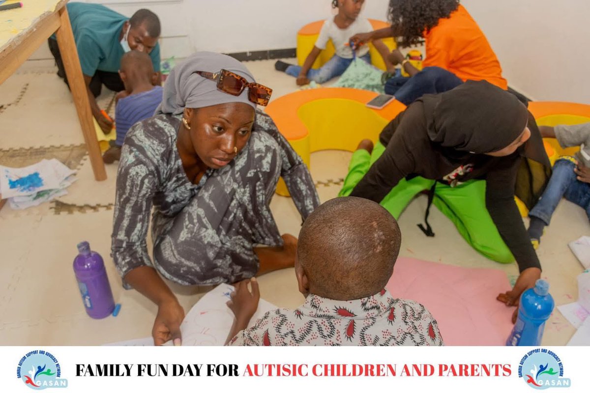 MuhammedTouray_'s tweet photo. Today was our Family Fun Day for autistic children and their families 💙✨
A day filled with joy, laughter, and meaningful connections. We shared a heartfelt session with parents as they opened up about their stories and experiences, and the children enjoyed drawing, games etc. https://t.co/XNdL888xE9
