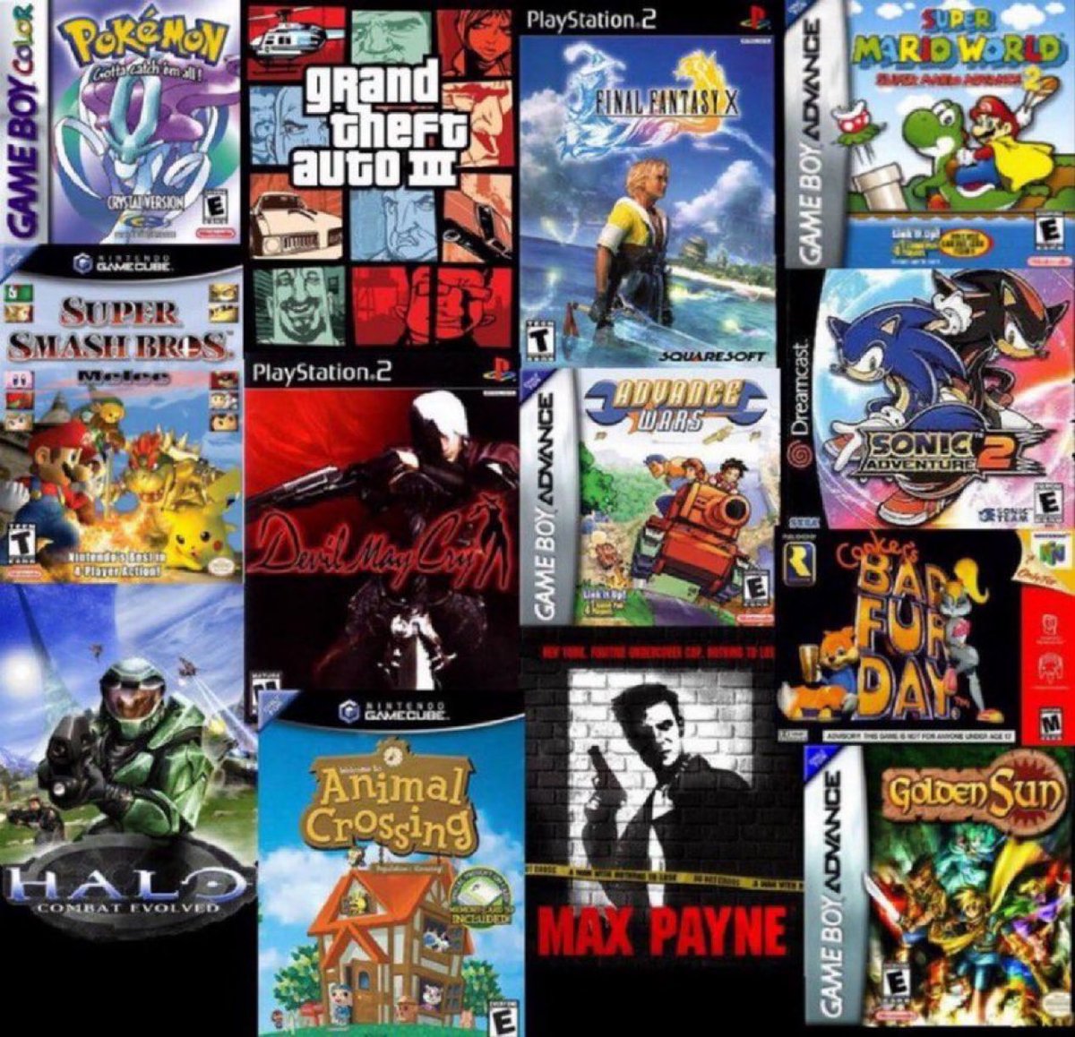 GamewithDave's tweet image. Best Video Game From 2001?