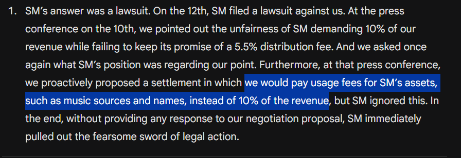 I bet 99% of the people in the fandom didn’t pay any attention to it at all. 
On June 10, CBX released an emergency press statement after they found out from sb that SM was planning to sue. Baekhyun was out of the country.
On June 12, SM sued CBX. 
On June 14, CBX countersued+
