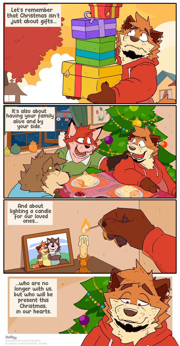 kaohto_kaoh's tweet image. Christmas is only a few days away, everyone🎄. I want to wish you a beautiful Christmas in the company of your loved ones: your families, your friends, your partners; whoever is truly there for you. And for those who have to work on that day, never doubt that the love of your…