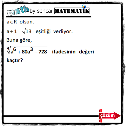 MatematikSencar's tweet photo. YKS(tyt - ayt) - 2026       Aday fantastik güzel bir soru incelemekte fayda var!   SORU ve ÇÖZÜMÜ ...    👉https://t.co/FntRYBJJzi https://t.co/r5EE2ijXZT