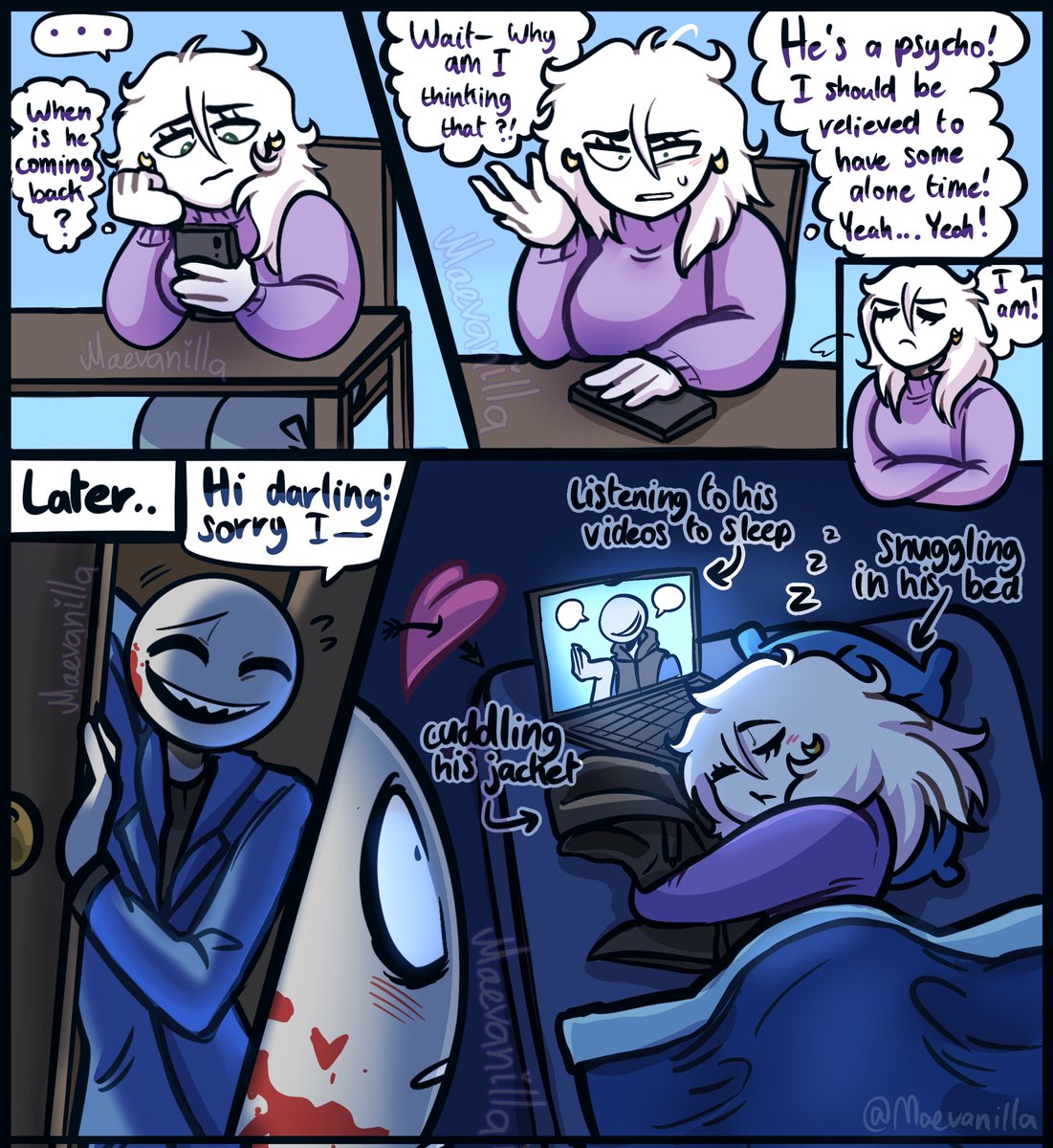 FrimsMaeva's tweet photo. Longing 💜💙
.
#YourBoyfriendGame
#YourBoyfriendPeter
#YourBoyfriendGamePeter #YourBoyfriendGamefanart #YourBoyfriendfanart https://t.co/PhiJevgVem