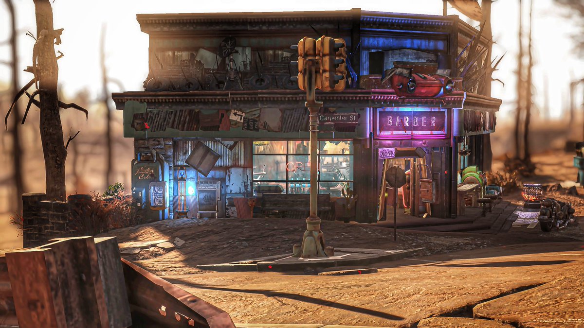 Barber_ND76's tweet image. 新たに汚BARBER完成しました。
なぜ作りたかったかというと、理由は一つ…

信号機を光らせたカッタカラーッ！！