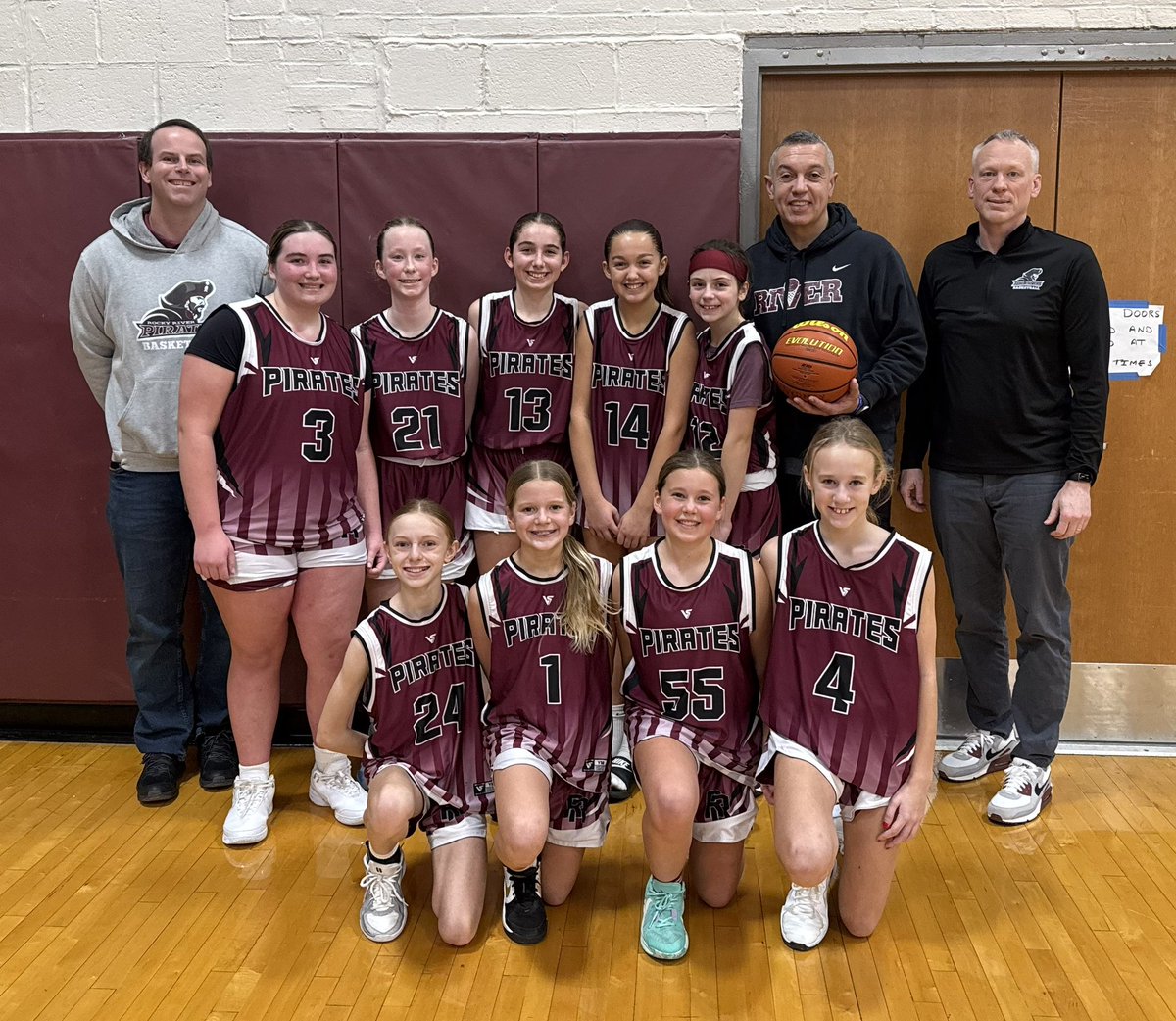 CoachJPfahl's tweet photo. LOVED watching 6 of ouRR 8 @rrhsgirlsbball1 Travel teams play today. Feeling incredibly lucky to lead this special program. So proud of how hard these girls compete &amp; how they support one another as teammates. Their effort, toughness, &amp; unity make this group special. #togetheRR https://t.co/vy4HKTyIo3