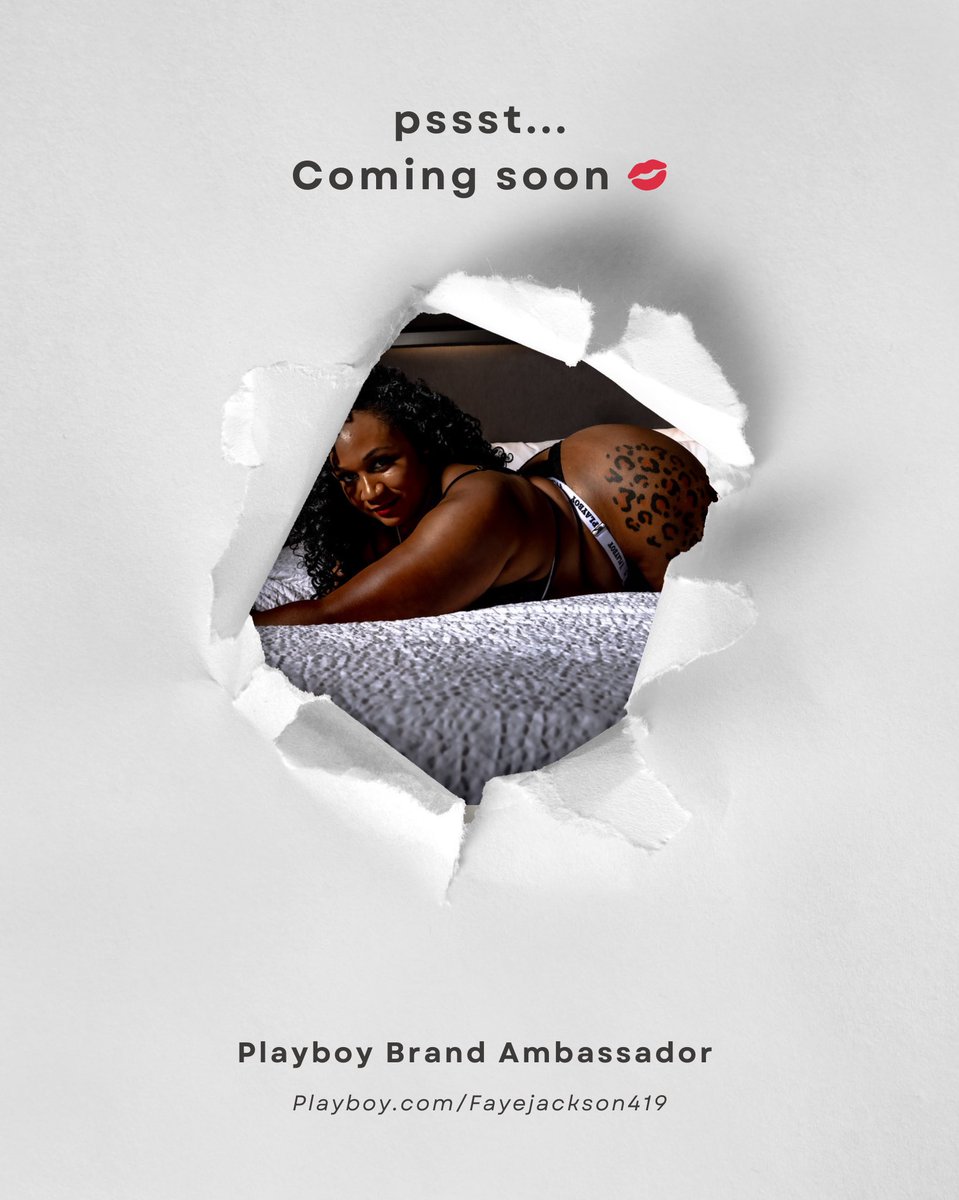 fayejackson419's tweet image. | get to share some good news early….

Because I was a finalist this year for Playmate of the Year competition, all of your support landed me a Brand Ambassador role for Playboy!!!!

To celebrate I'm offering subs to my exclusive content to new subscribers for 60% until the New…