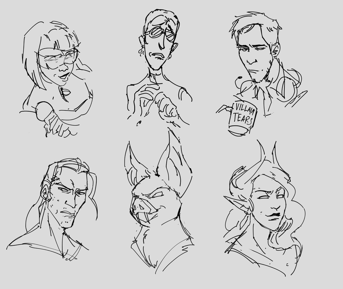 ElectColin's tweet image. Drew them form memory after having to be away for 2 weeks. I missed them

#Dispatch