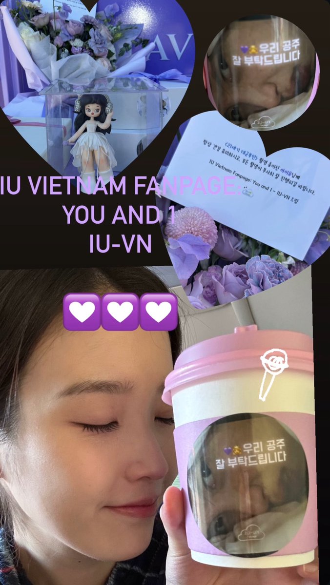[IU IG Story] 251222 IU thanks her fansite IU Vietnam Fanpage for sending a coffee truck support to the set of ‘Perfect Crown’ 

<a href="/_IUofficial/">아이유(IU)</a> : 
“♥️IU-VN 
IU VIETNAM FANPAGE ♥️
YOU AND I IU-VN 💟💟💟”

#IU #아이유 #21세기대군부인 #PerfectCrown