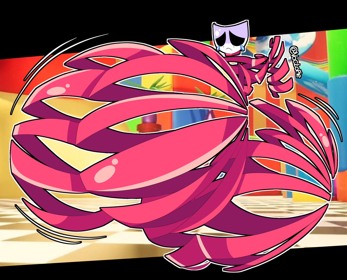 This is what Gangle would look like if Caine was fucking awesome btw🎀