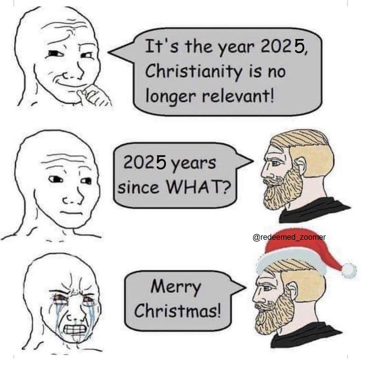 The entire world revolves around the birth of Jesus.