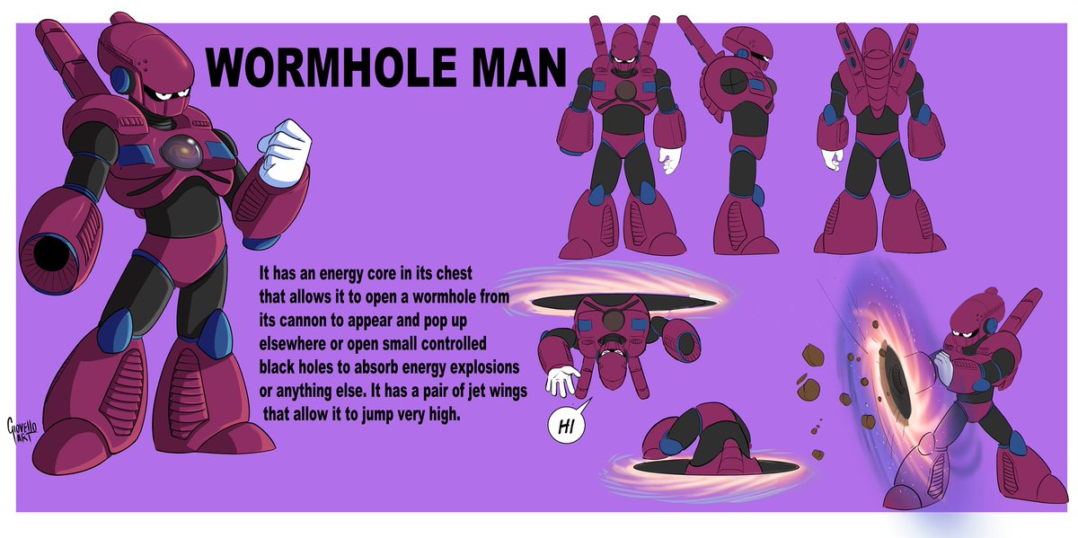 This is the boss character design for the “Mega Man: Dual Override” contest. 
#ロックマンDO #ボスデザインコンテスト