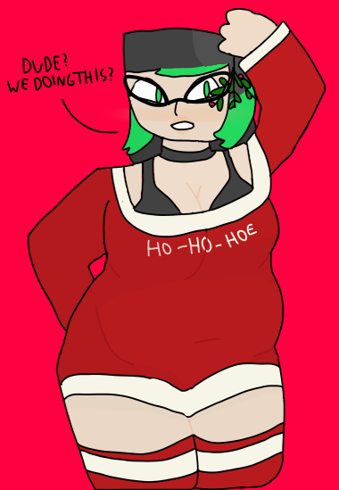 I just knew I had to draw Zoey doing the same shit in the same fit (playing with strokes lmk what you think)