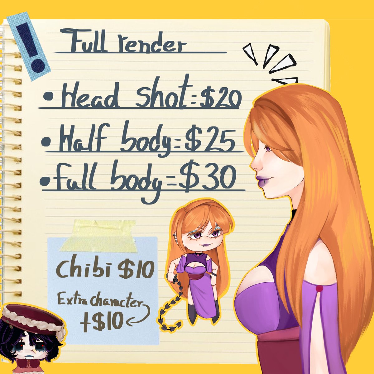 Monic..flu (OPEN COMMISSION) tweet media