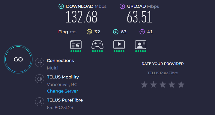 ItsKalil's tweet photo. This is paying for @TELUS PureFibre 3G gets you... 

I believe it's time that I switch providers. @TELUS_Digital is repeatedly inconsistent at best — so if you're considering making a switch yourself, I would highly recommend anyone other than this company. @TELUSsupport https://t.co/AinE01ZWhR
