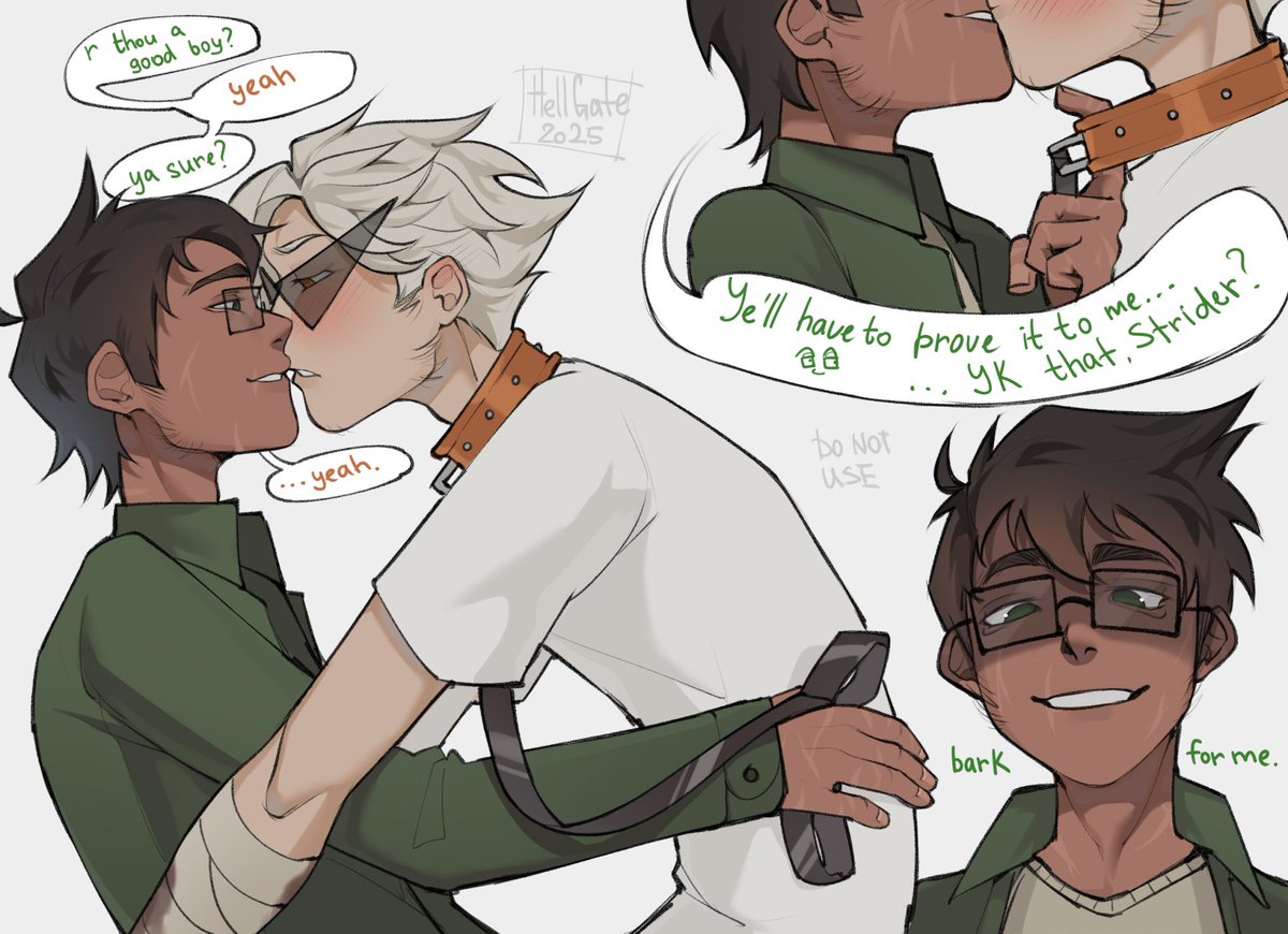 hellgatekin's tweet photo. sometimes u're stranger in my bed.
don't know if u love me or u want me dead.

#dirkjake #jakeenglish #dirkstrider #homestuck https://t.co/X4ROCtFZlP
