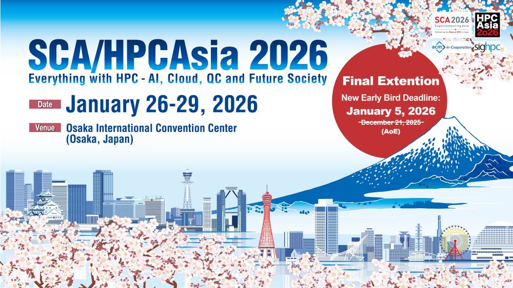 SCA/HPCAsia 2026 tweet media