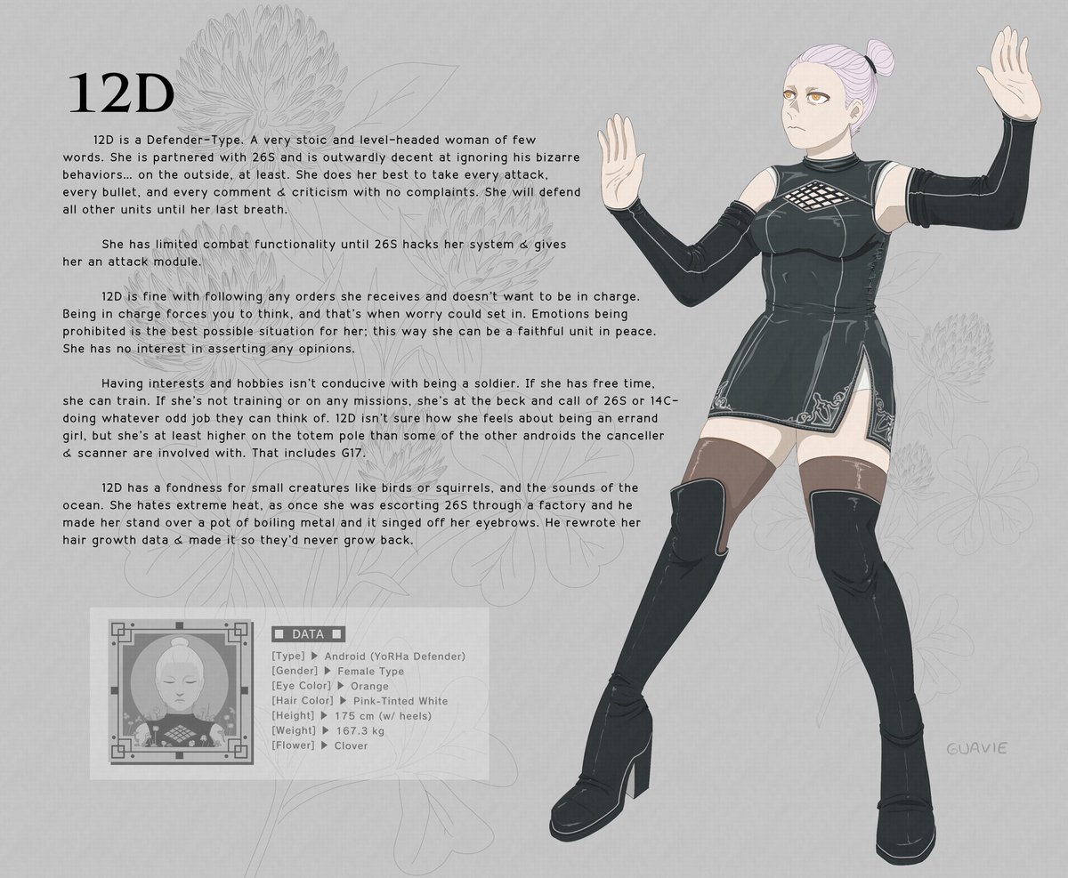 _guavie's tweet image. bios for everyone! i was worried abt spoilers for my nier vn but i’m probably never gonna finish it so ¯\_(ツ)_/¯