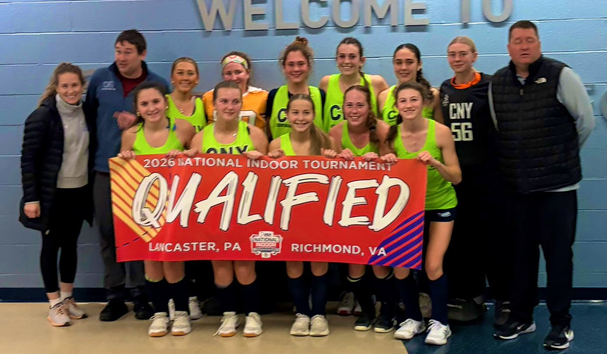 Katie Lansley advances to National Indoor Tourney w/CNY, U19 team went 3-1, 🥇place in pool👏🏼👏🏼👏🏼🏆🎉Good luck!