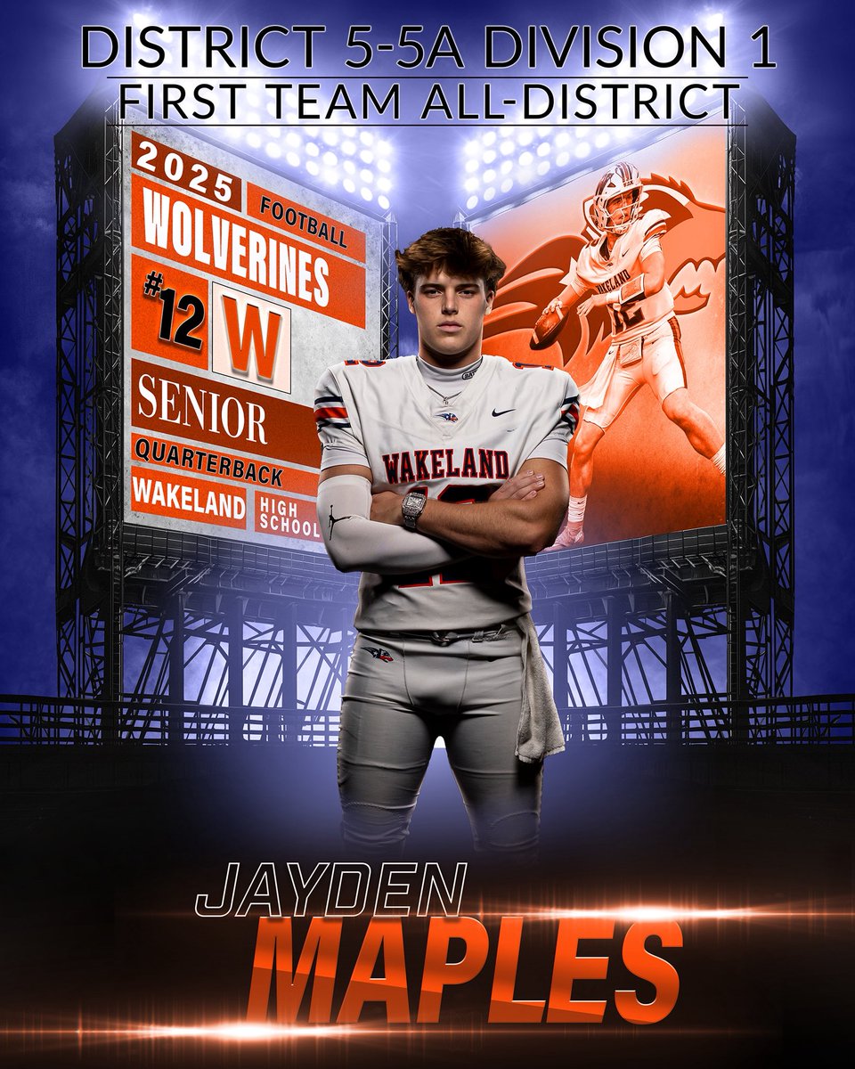 Wakeland Wolverine Football tweet media