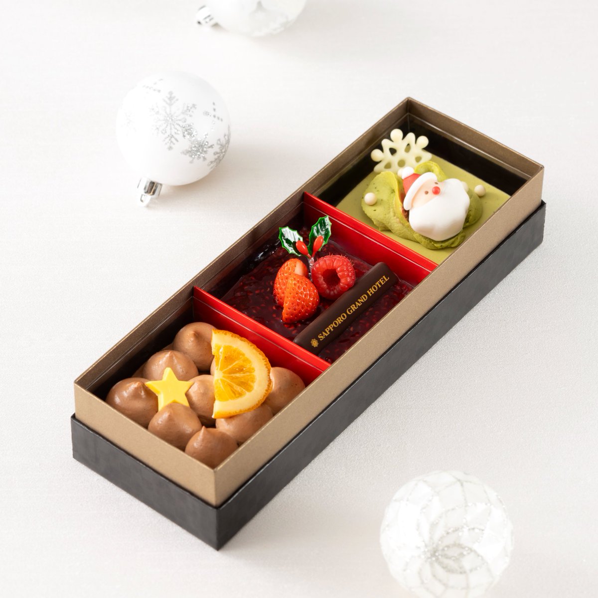 クリスマスは華やかに🎄 ホテルショップ限定販売のクリスマススイーツ