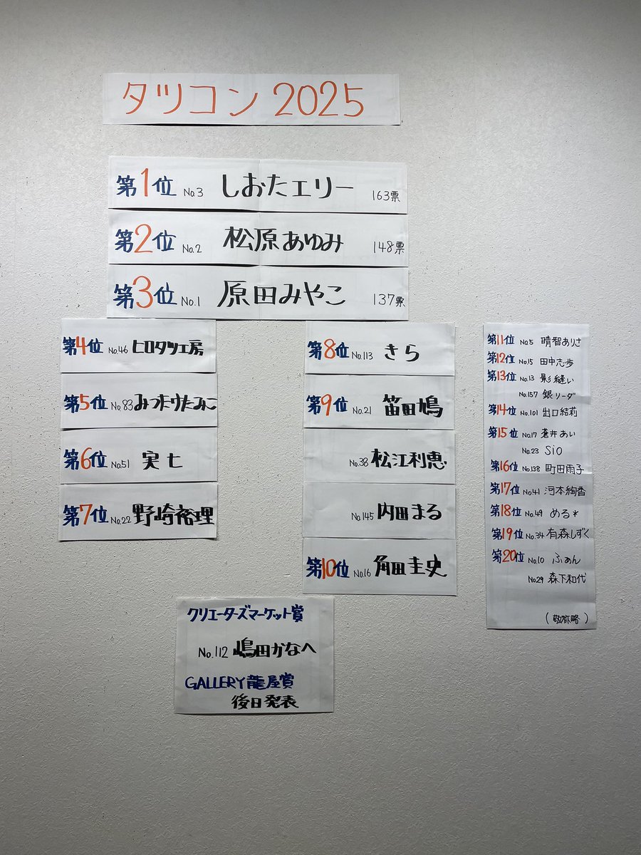 GALLERY龍屋 tweet media