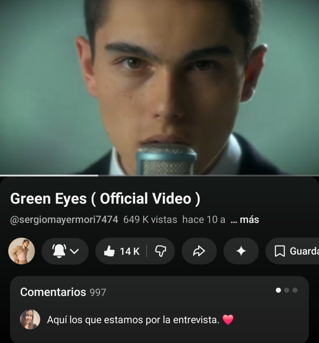 Aquí es el vivo reflejo de su mamá, copia exacta 🫣

MORI ESCUCHO TU MUSICA

#Mori #SergioMM
#SergioMayerMori