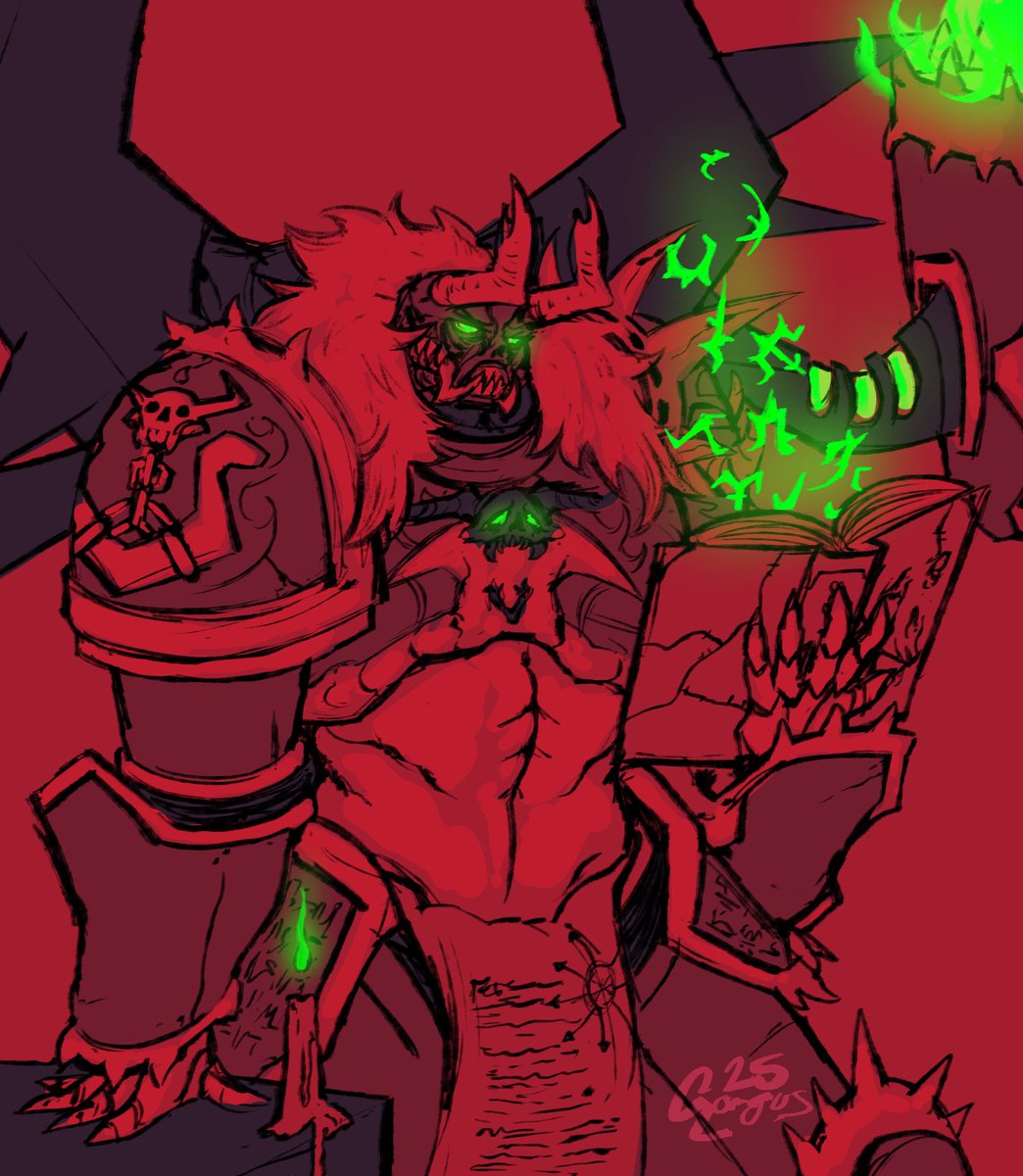 Gorgus9's tweet image. Dark Apostle Allocer Morax 💚