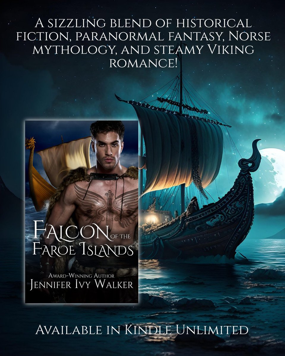 Get the gripping conclusion of the Valiant Vikings trilogy! A sizzling blend of Norse mythology, historical fiction, paranormal fantasy, and steamy Viking romance!

books2read.com/Falcon-of-the-…

#historicalfantasy #paranormalfantasy #steamyromance @behemienneivy