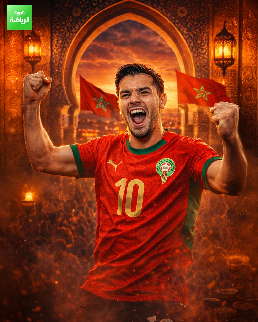 نجم ريال مدريد يفتتح التسجيل. الهدف الأول في كأس أمم إفريقيا 2025 بأقدام إبراهيم دياز. المغرب 1 جزر القمر 0. كأس أمم إفريقيا. الأمير مولاي عبد الله 